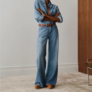 DL1961 Alex Baggy Wide Leg Low Rise 32” Jeans new nvr worn tag sz 30! Offer!